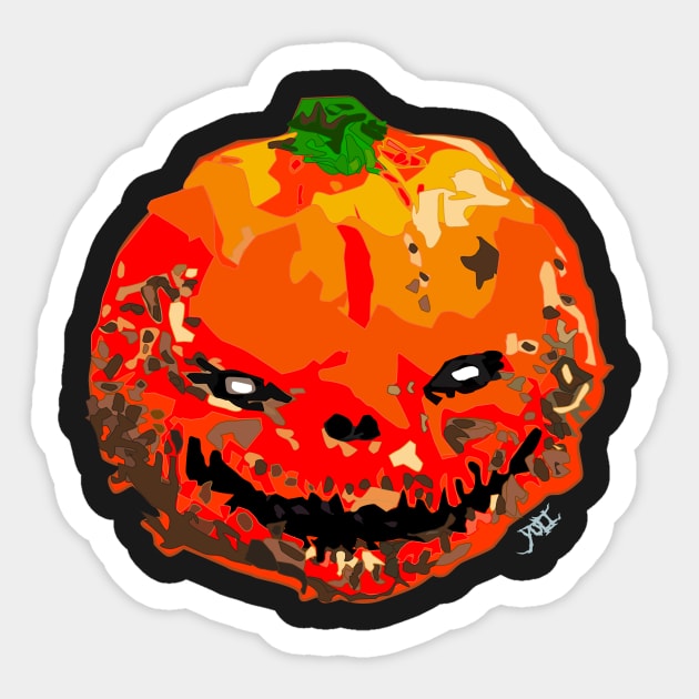 The Pumpkin Sticker by Predator